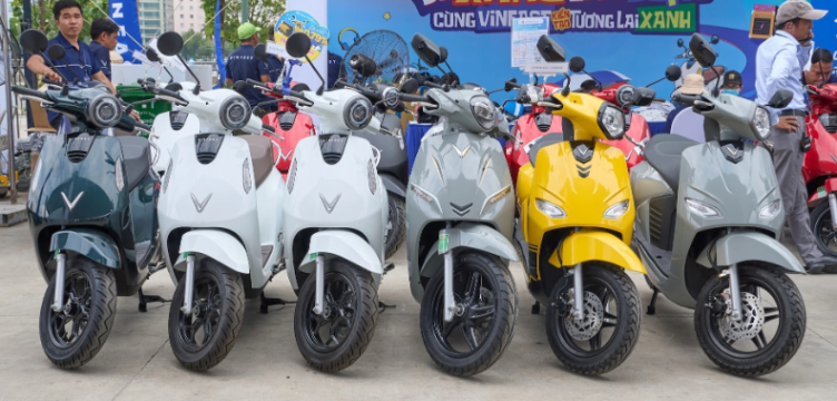 Việt Nam nằm trong nhóm thị trường xe máy điện tăng trưởng nhanh nhất thế giới