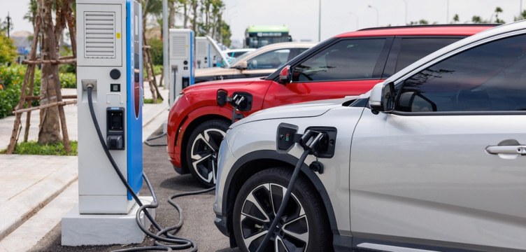 Trạm sạc lớn nhất cả nước tại Trung tâm triển lãm Việt Nam