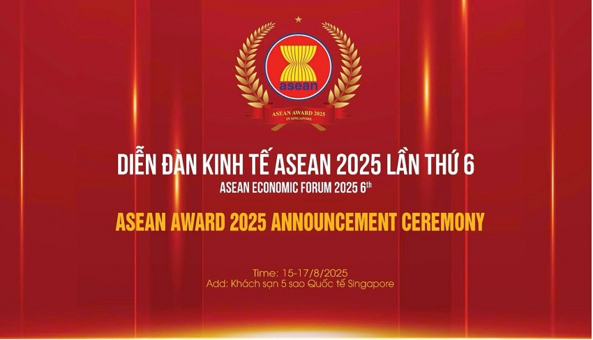 Evia Global Green được vinh danh tại ASEAN Award 2025 - Diễn đàn Kinh tế ASEAN tại Singapore
