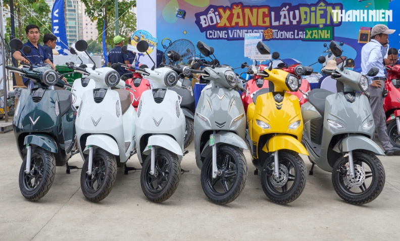 Việt Nam nằm trong nhóm thị trường xe máy điện tăng trưởng nhanh nhất thế giới
