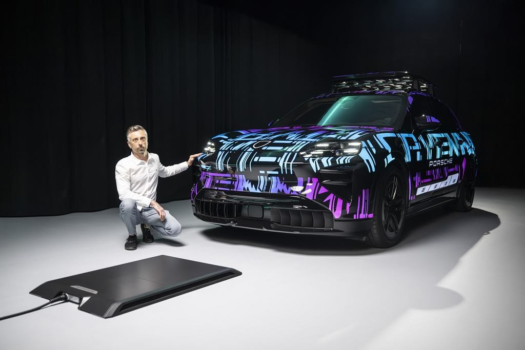 Porsche trình làng công nghệ sạc ô tô điện không dây