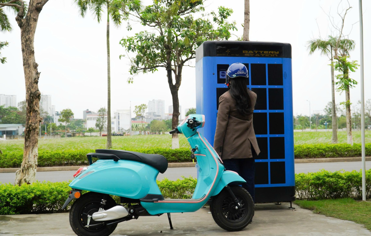 Nở rộ trạm sạc, đổi pin xe điện