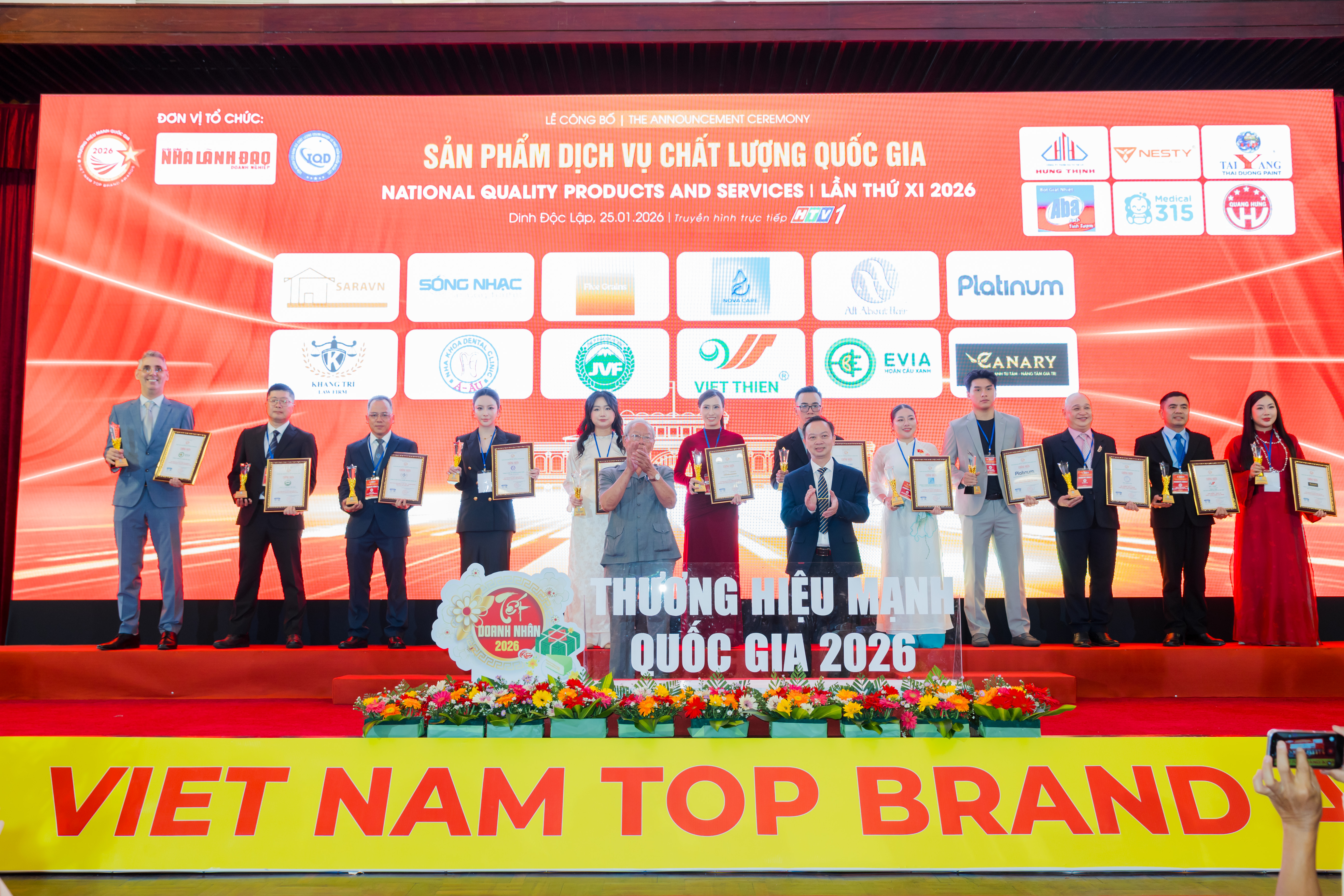 EVIA HOÀN CẦU XANH KHẲNG ĐỊNH VỊ THẾ TIÊN PHONG VỚI CÚ ĐÚP GIẢI THƯỞNG TẠI THƯƠNG HIỆU MẠNH QUỐC GIA 2026